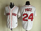 Boston Red Sox #24 David Price White Stitched Majestic MLB Jersey,baseball caps,new era cap wholesale,wholesale hats